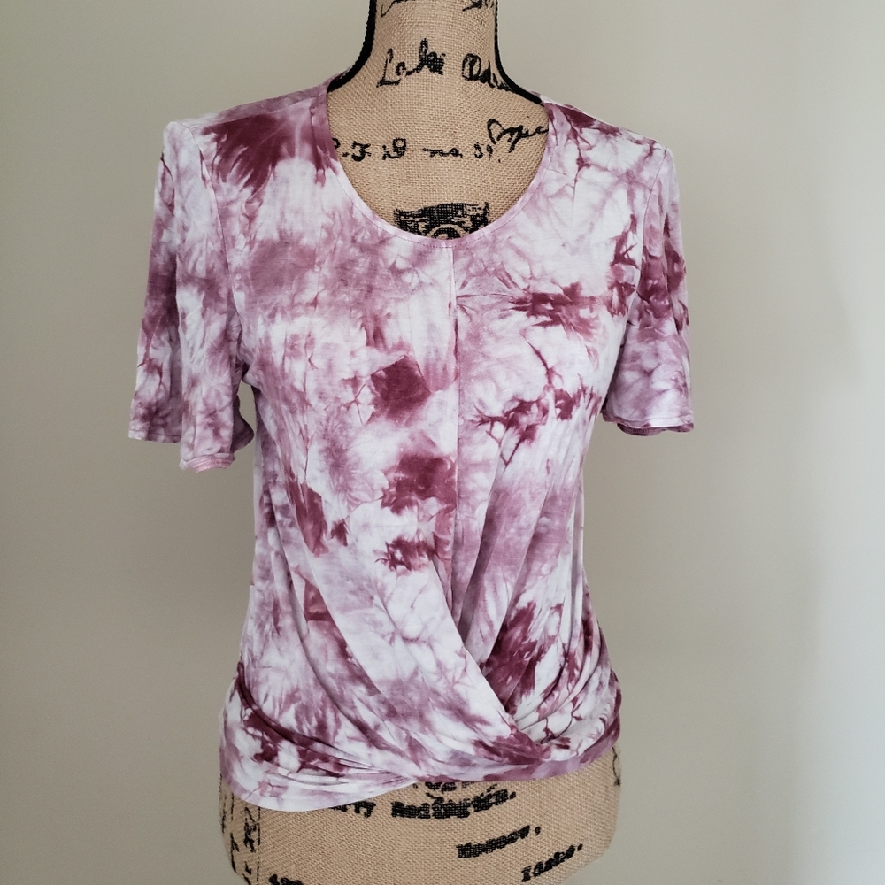 Tie Dye Short Sleeve Shirt